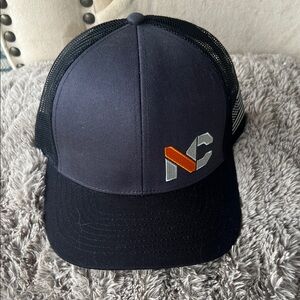 Towsleys Ness Campbell Crane Rigging Strapback Trucker Hat Black OS Mesh Back